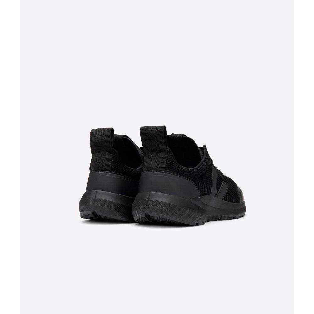 Men's Veja PERFORMANCE RUNNER V-KNIT RICK OWENS Shoes Black | SG 259FDN